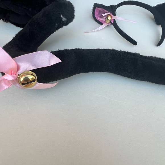 5-Piece Cat Cosplay Costume Set –  Gothic Neko Anime Role Play - Picture 4 of 10